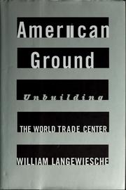 American ground, unbuilding the World Trade Center  Cover Image