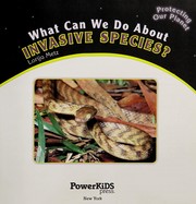 What can we do about invasive species?  Cover Image