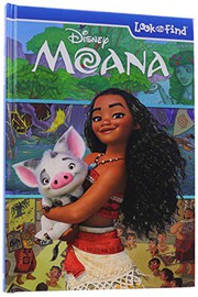 Disney Moana : Look and find Book cover
