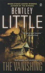 The vanishing Book cover