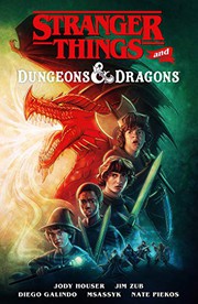 Stranger Things and Dungeons & Dragons Book cover