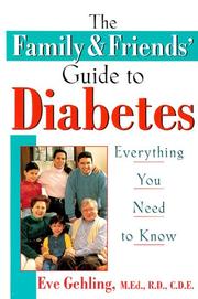The family and friends' guide to diabetes : everything you need to know  Cover Image