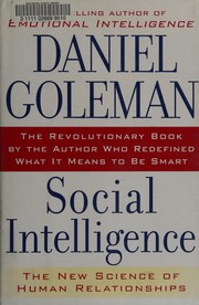 Social intelligence : the new science of human relationships  Cover Image