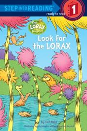 Look for the Lorax  Cover Image