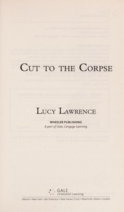 Cut to the corpse Book cover