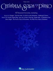 Christmas solos for piano : piano solo Cover Image
