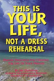 This is your life, not a dress rehearsal  Cover Image
