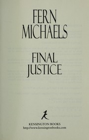 Final justice : sisterhood, book 12  Cover Image