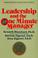 Go to record Leadership and the one minute manager : increasing effecti...