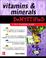 Go to record Vitamins and minerals demystified