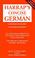 Go to record Harrap's concise English-German dictionary : Worterbuch De...