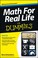 Go to record Math for real life for dummies