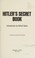 Go to record Hitler's secret book