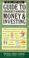 Go to record The Wall Street journal guide to understanding money & inv...