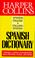 Go to record Harper Collins Spanish dictionary.