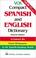Go to record Vox compact Spanish and English dictionary : English-Spani...