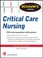 Go to record Critical care nursing
