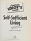Go to record The complete idiot's guide to self-sufficient living