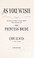 Go to record As you wish : inconceivable tales from the making of The p...