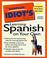 Go to record The complete idiot's guide to learning Spanish on your own